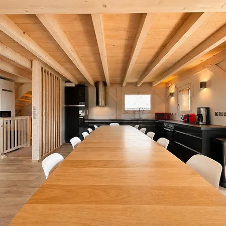 Chalet De Luxe 10 Pers. Avec Sauna Au Coeur Du Village, Wifi Inclus Notre-Dame-de-Bellecombe